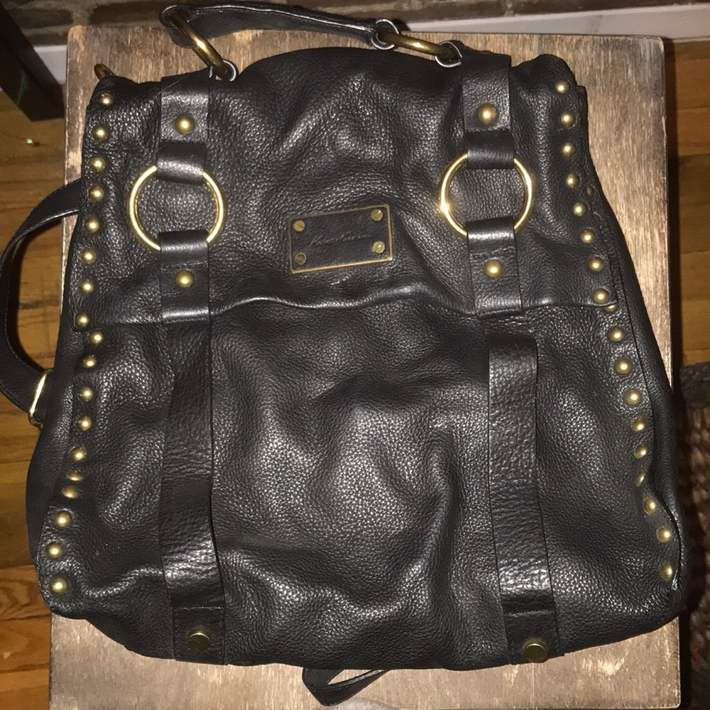 Brand new Kenneth Cole REAL leather backpack